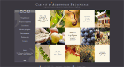 Desktop Screenshot of cabinet-agronomie-provencale.com